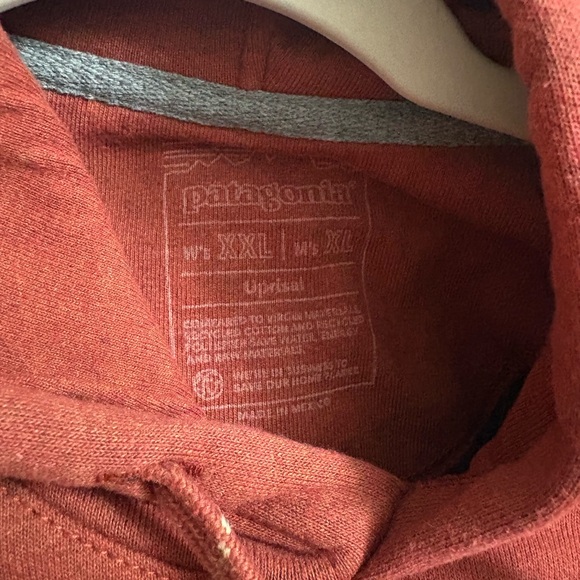 Patagonia Brick Red Men's Hoodie - Picture 3 of 3